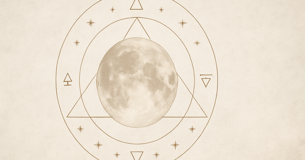 Gentle Release: Full Moon Rituals for Each Zodiac Element